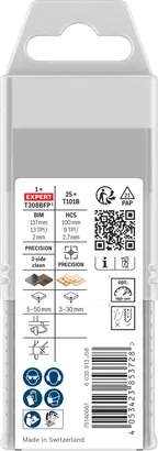 Bosch EXPERT T308BFP ja T101B tikksae terad, 26 tk pakis.